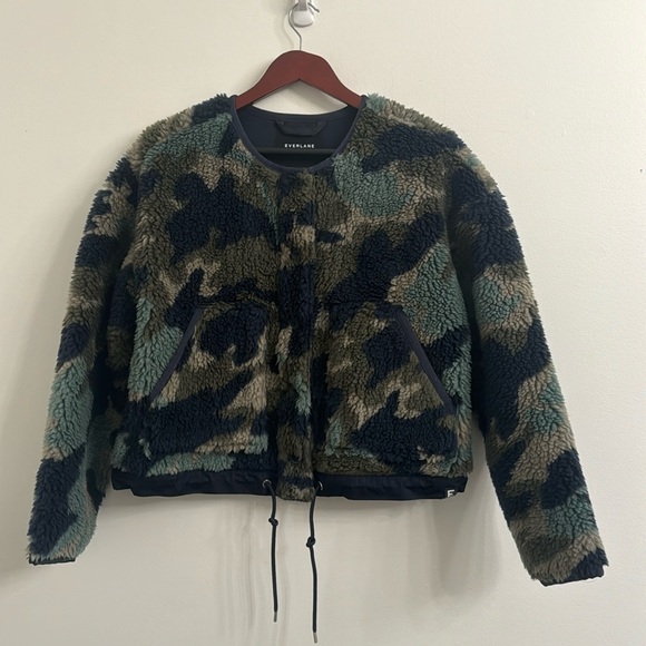 Everlane Multicolor Camo Bomber Jacket - Picture 3 of 8